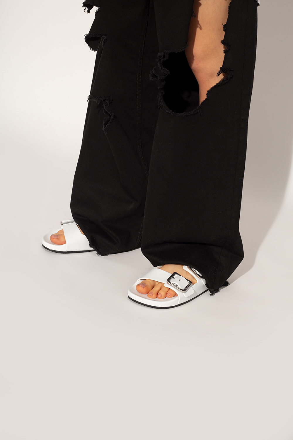 Balenciaga Leather slides Women's Shoes Vitkac